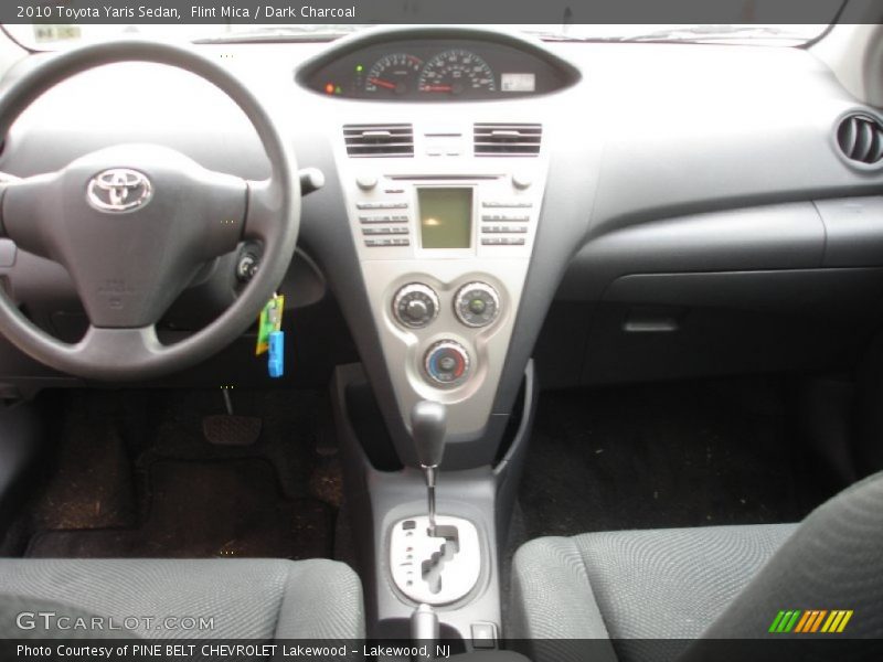 Flint Mica / Dark Charcoal 2010 Toyota Yaris Sedan