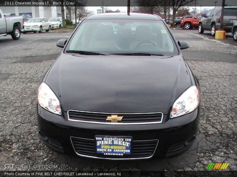 Black / Gray 2011 Chevrolet Impala LT