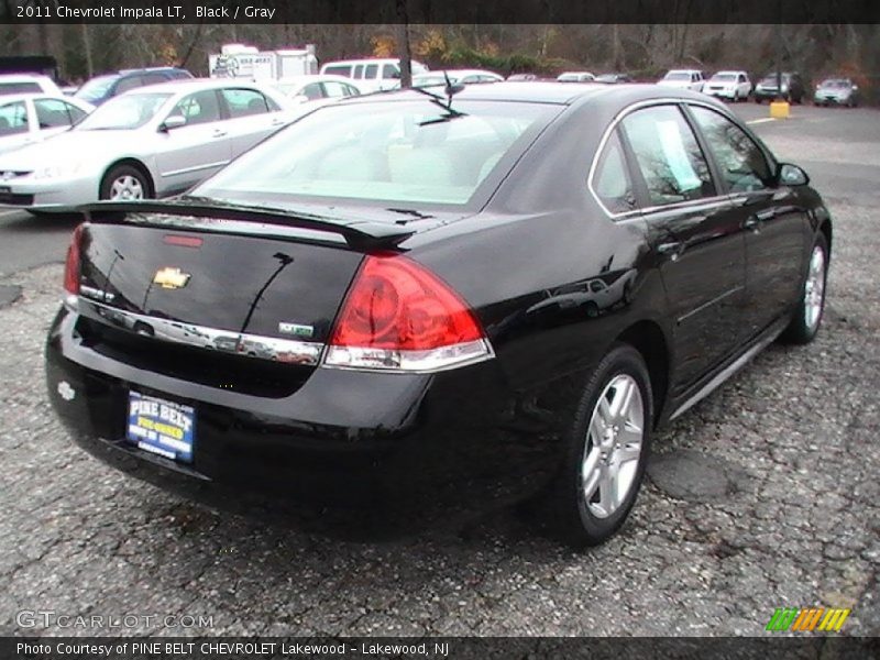 Black / Gray 2011 Chevrolet Impala LT