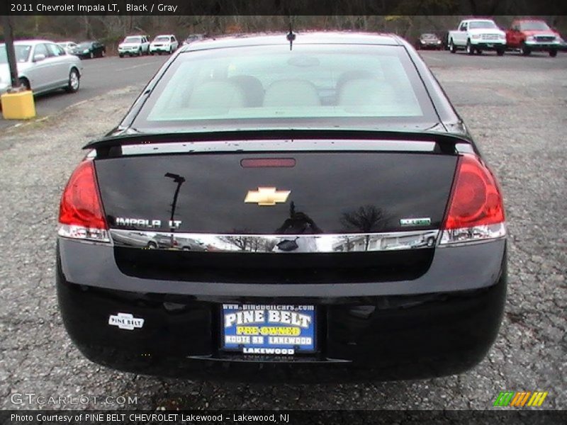 Black / Gray 2011 Chevrolet Impala LT