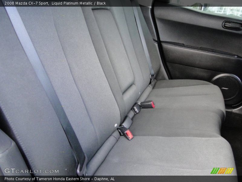 Liquid Platinum Metallic / Black 2008 Mazda CX-7 Sport