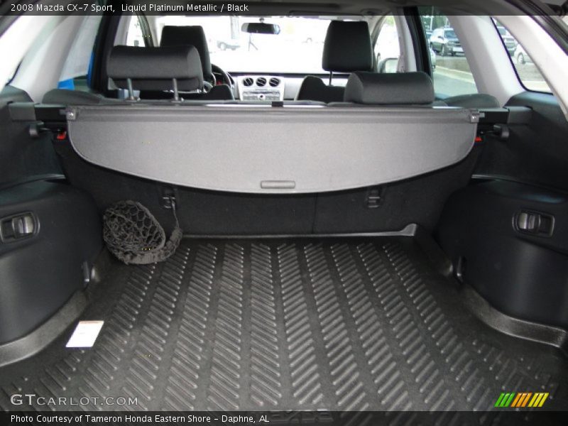 Liquid Platinum Metallic / Black 2008 Mazda CX-7 Sport