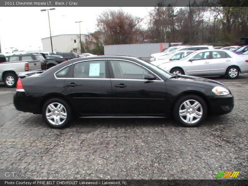 Black / Gray 2011 Chevrolet Impala LT