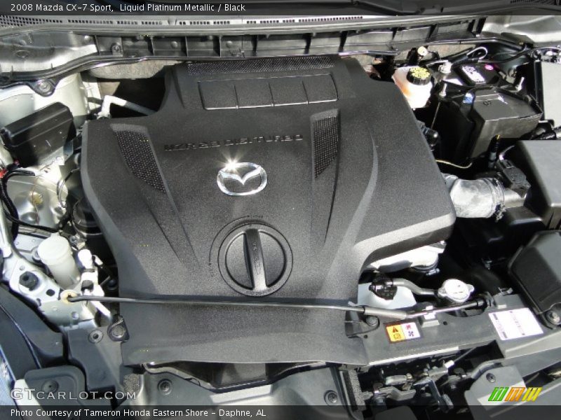 Liquid Platinum Metallic / Black 2008 Mazda CX-7 Sport
