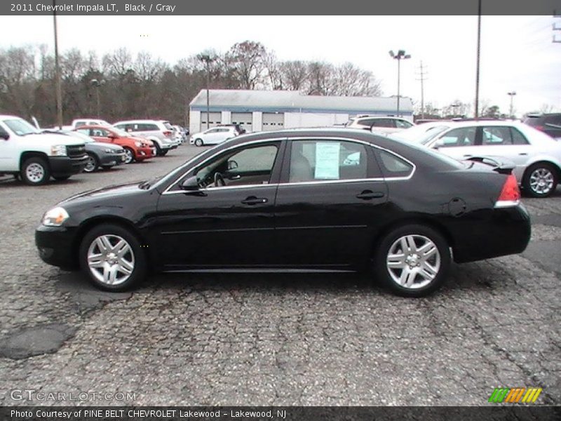 Black / Gray 2011 Chevrolet Impala LT