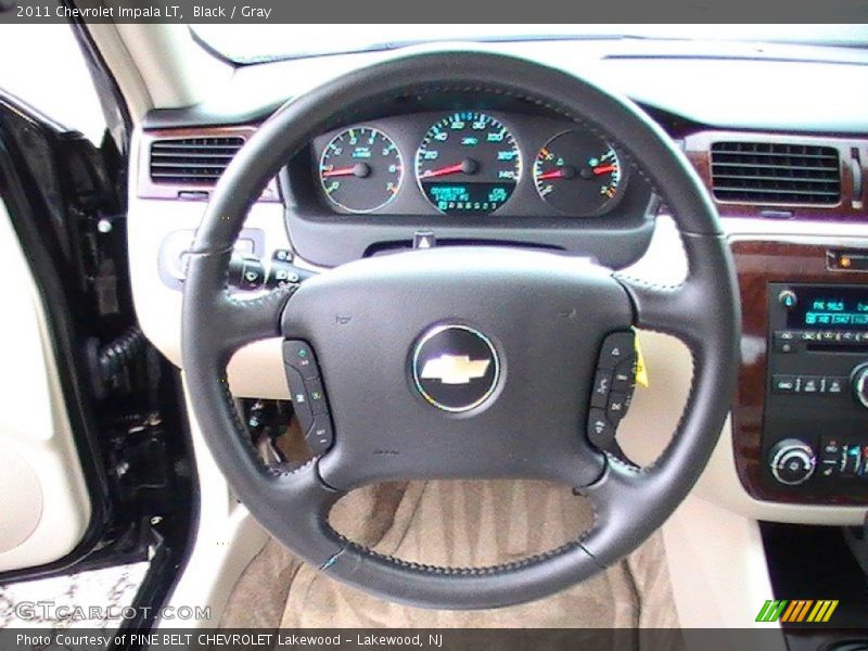 Black / Gray 2011 Chevrolet Impala LT
