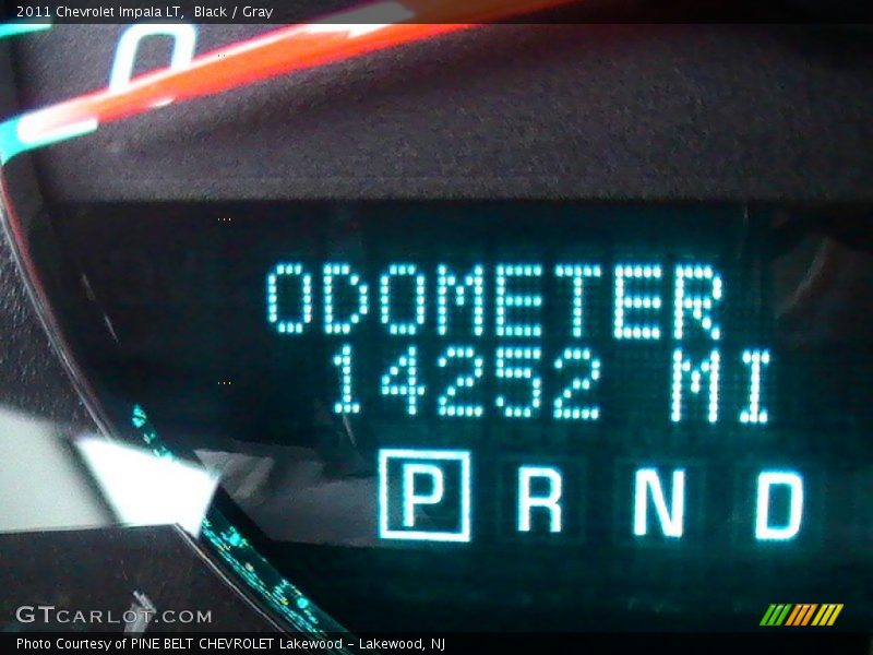 Black / Gray 2011 Chevrolet Impala LT