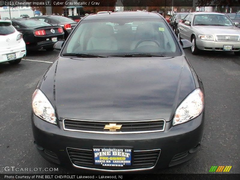 Cyber Gray Metallic / Gray 2011 Chevrolet Impala LT