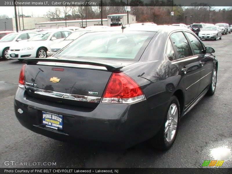 Cyber Gray Metallic / Gray 2011 Chevrolet Impala LT