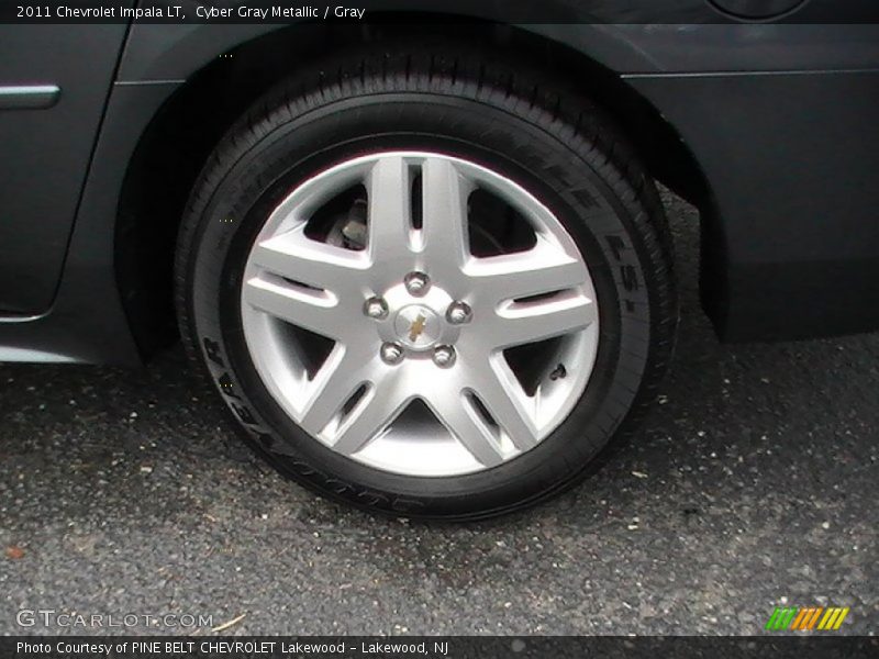 Cyber Gray Metallic / Gray 2011 Chevrolet Impala LT