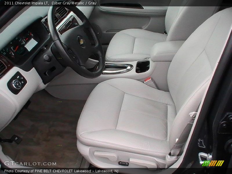 Cyber Gray Metallic / Gray 2011 Chevrolet Impala LT