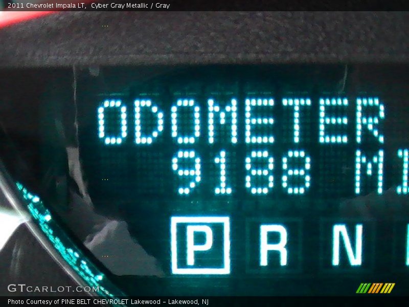 Cyber Gray Metallic / Gray 2011 Chevrolet Impala LT