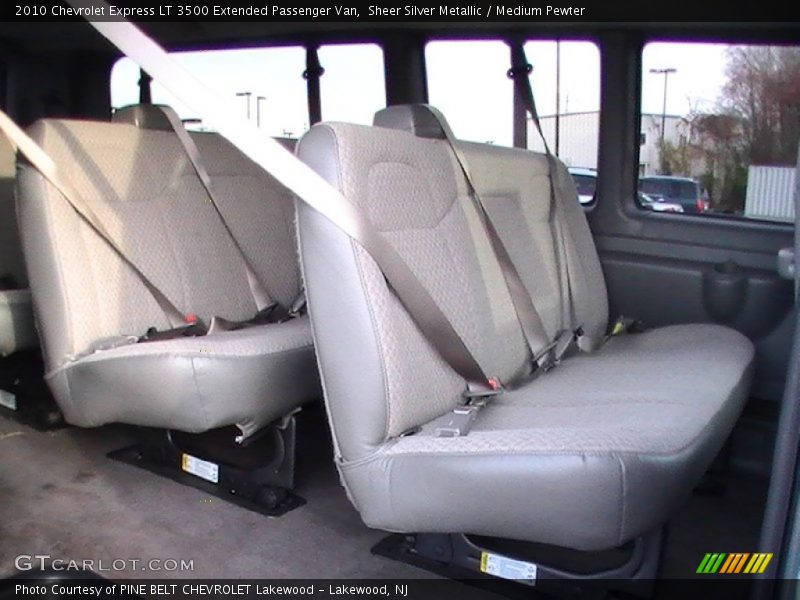  2010 Express LT 3500 Extended Passenger Van Medium Pewter Interior