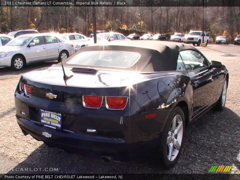 Imperial Blue Metallic / Black 2011 Chevrolet Camaro LT Convertible