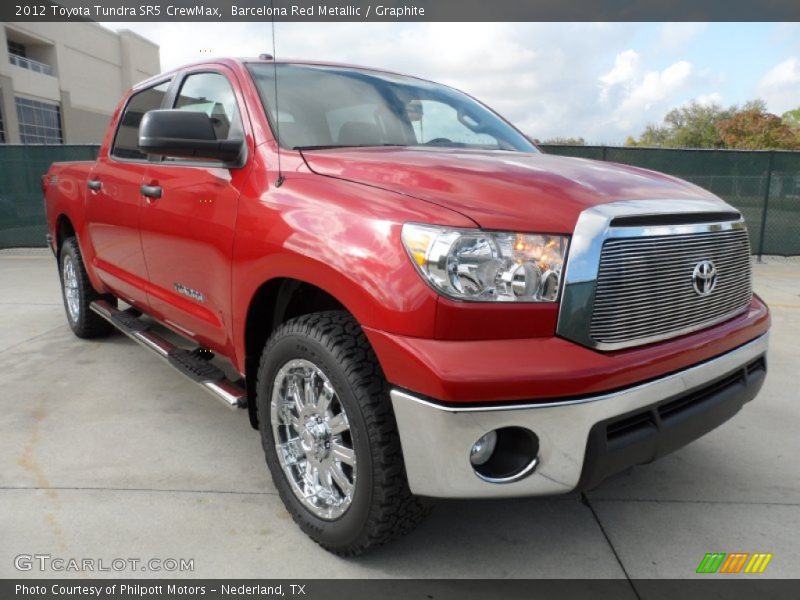Barcelona Red Metallic / Graphite 2012 Toyota Tundra SR5 CrewMax