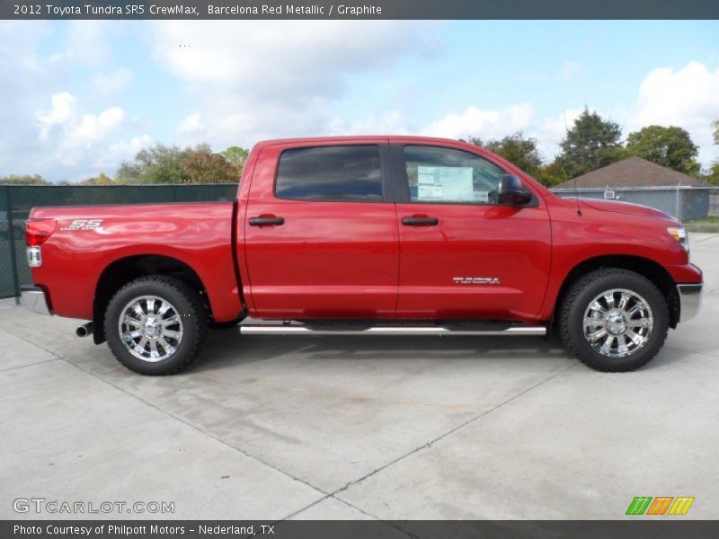  2012 Tundra SR5 CrewMax Barcelona Red Metallic