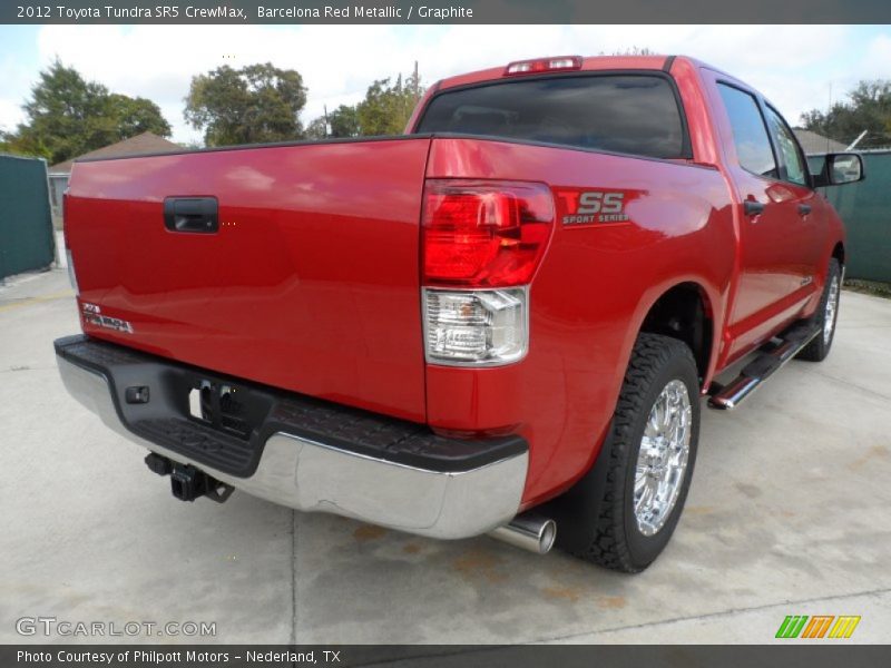 Barcelona Red Metallic / Graphite 2012 Toyota Tundra SR5 CrewMax