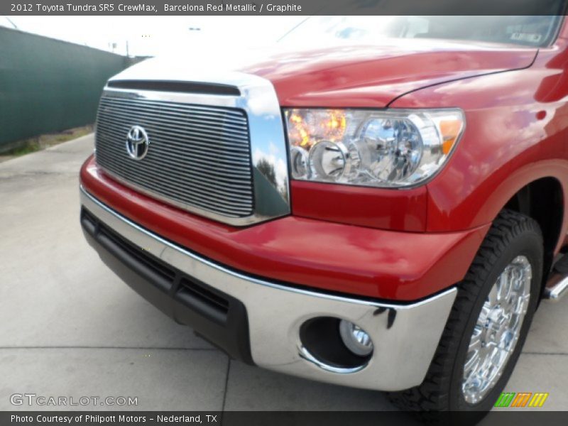 Barcelona Red Metallic / Graphite 2012 Toyota Tundra SR5 CrewMax