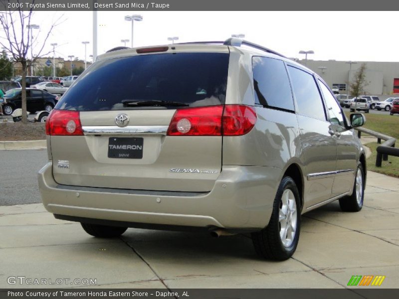 Desert Sand Mica / Taupe 2006 Toyota Sienna Limited
