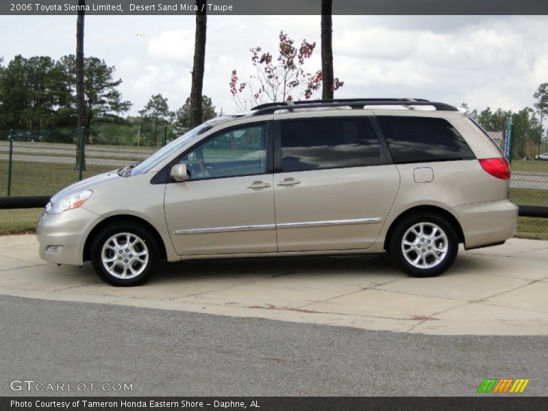 Desert Sand Mica / Taupe 2006 Toyota Sienna Limited