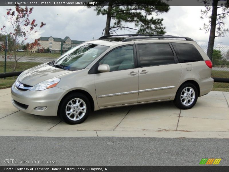 Desert Sand Mica / Taupe 2006 Toyota Sienna Limited