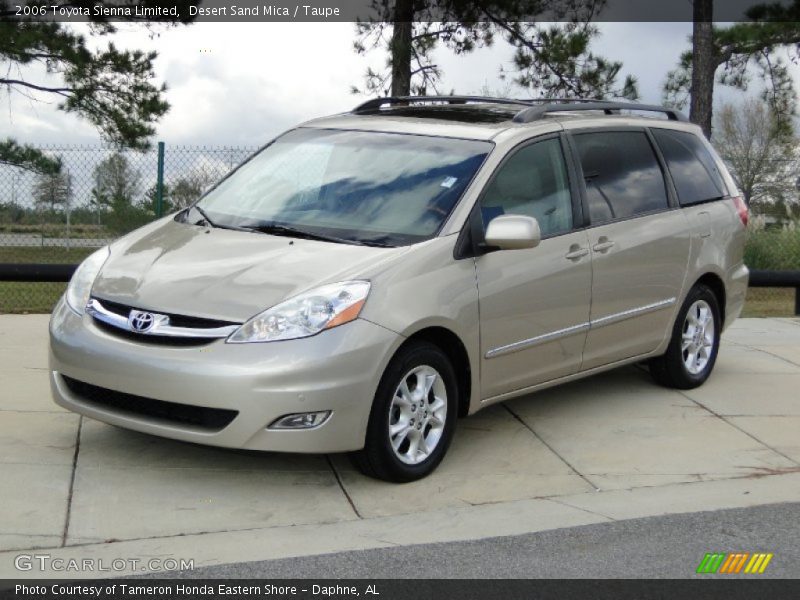 Desert Sand Mica / Taupe 2006 Toyota Sienna Limited