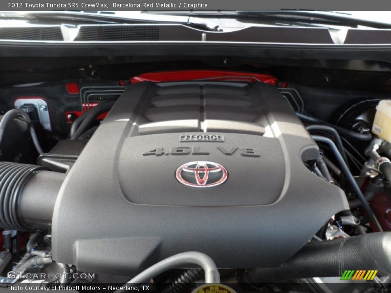 Barcelona Red Metallic / Graphite 2012 Toyota Tundra SR5 CrewMax