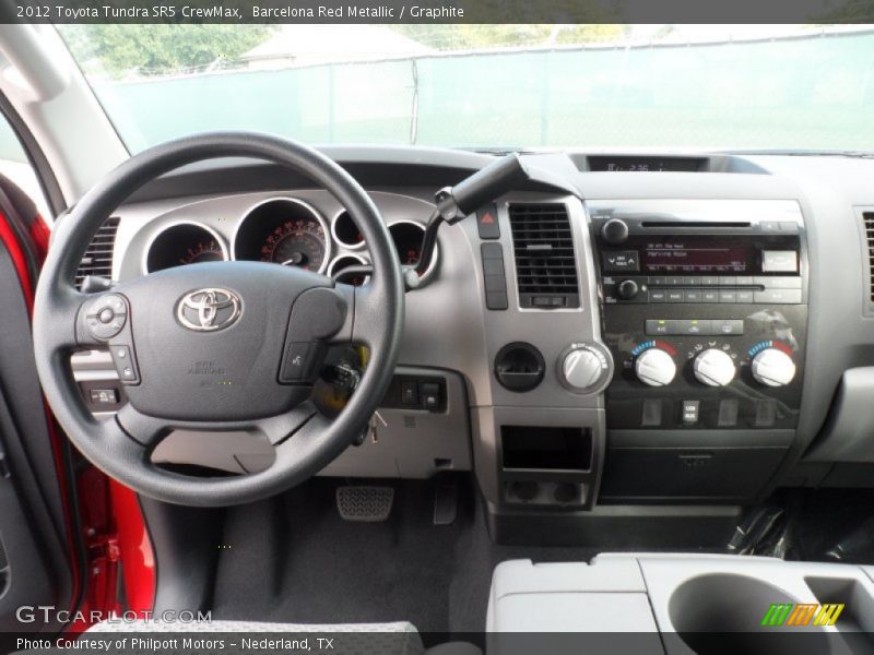 Barcelona Red Metallic / Graphite 2012 Toyota Tundra SR5 CrewMax