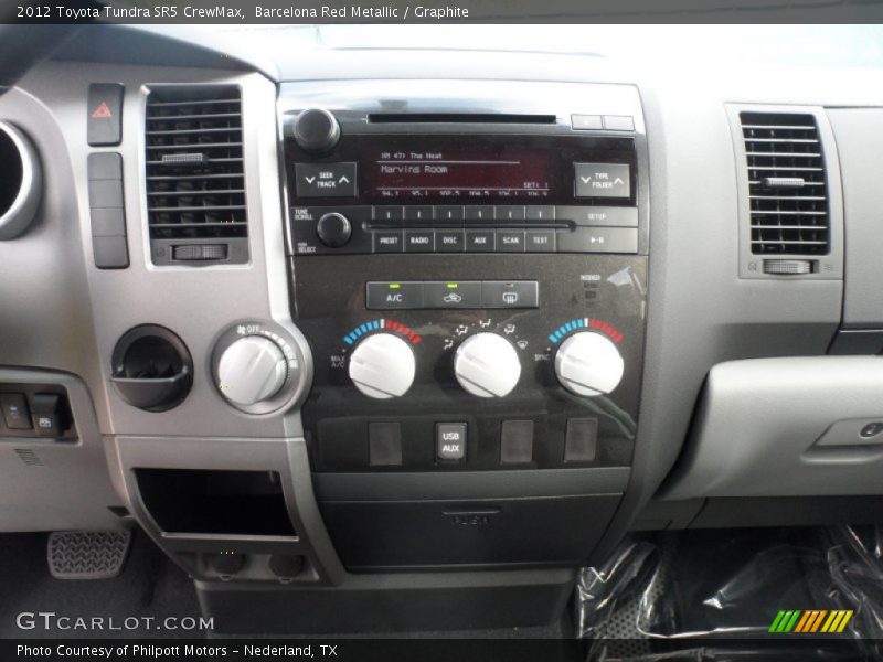 Barcelona Red Metallic / Graphite 2012 Toyota Tundra SR5 CrewMax