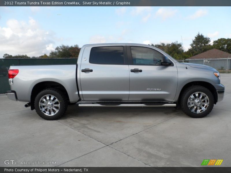  2012 Tundra Texas Edition CrewMax Silver Sky Metallic