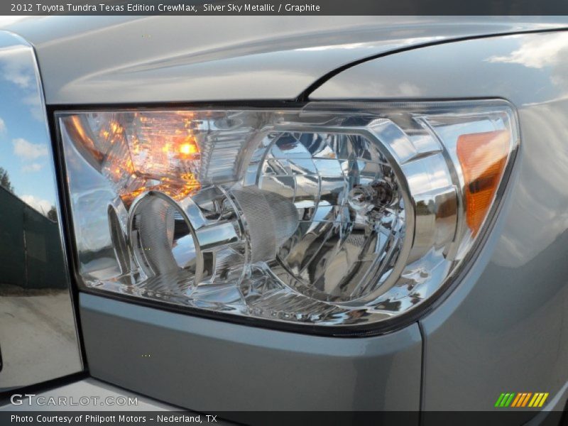 Silver Sky Metallic / Graphite 2012 Toyota Tundra Texas Edition CrewMax