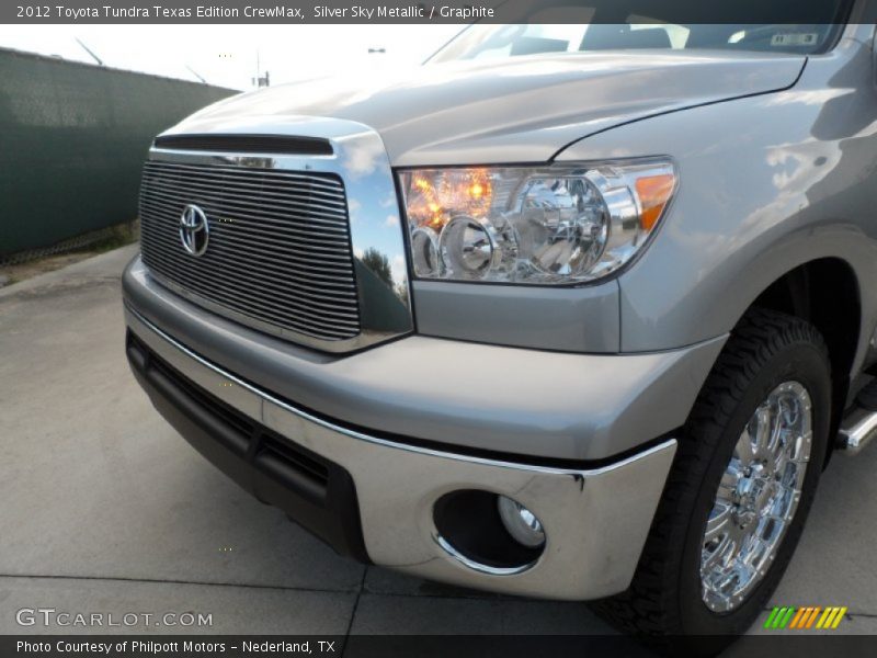Silver Sky Metallic / Graphite 2012 Toyota Tundra Texas Edition CrewMax