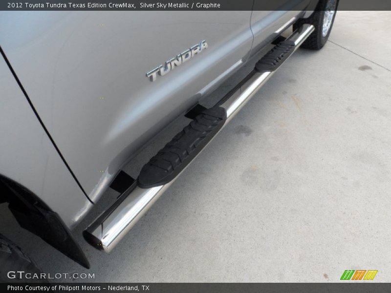 Silver Sky Metallic / Graphite 2012 Toyota Tundra Texas Edition CrewMax