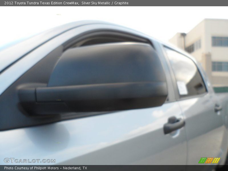 Silver Sky Metallic / Graphite 2012 Toyota Tundra Texas Edition CrewMax