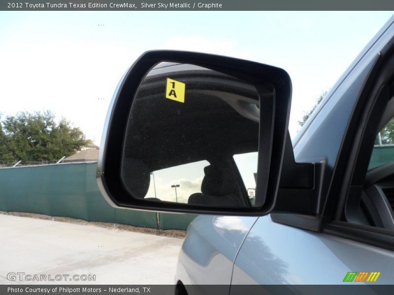 Silver Sky Metallic / Graphite 2012 Toyota Tundra Texas Edition CrewMax