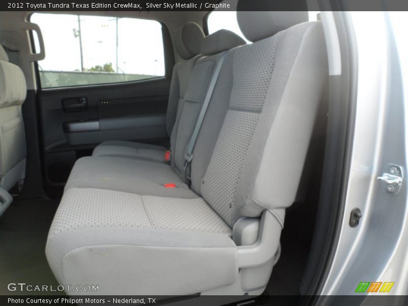 Silver Sky Metallic / Graphite 2012 Toyota Tundra Texas Edition CrewMax