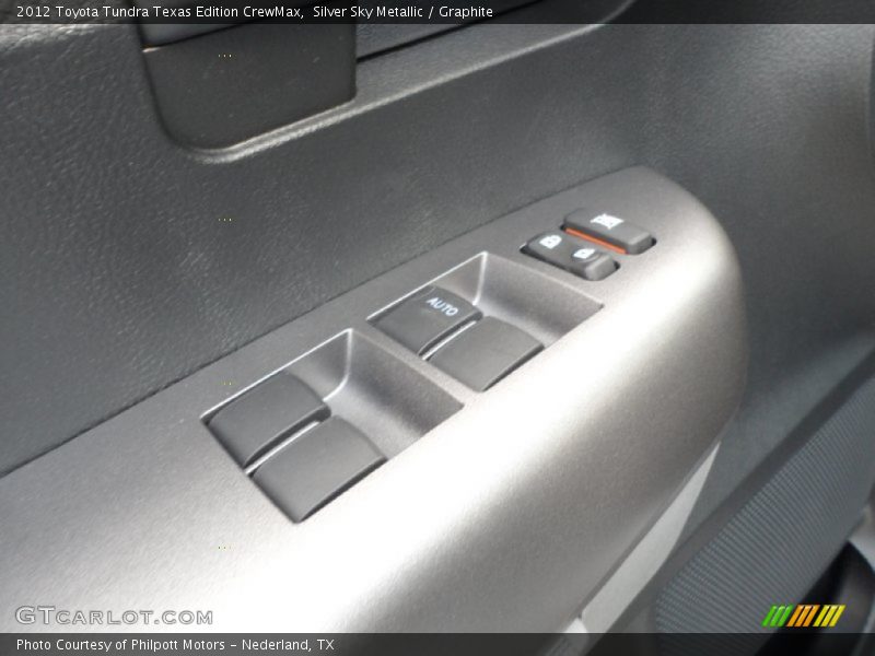 Silver Sky Metallic / Graphite 2012 Toyota Tundra Texas Edition CrewMax