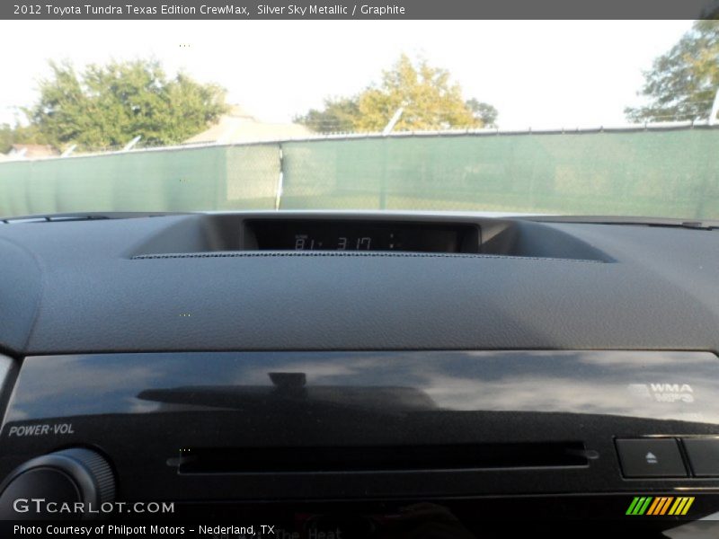 Silver Sky Metallic / Graphite 2012 Toyota Tundra Texas Edition CrewMax