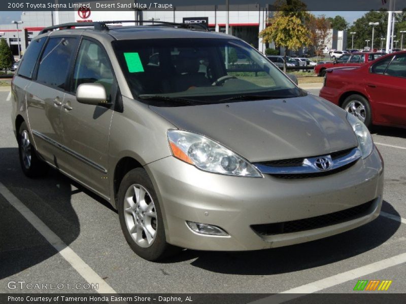 Desert Sand Mica / Taupe 2006 Toyota Sienna Limited