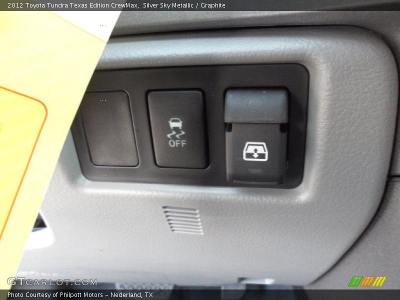 Silver Sky Metallic / Graphite 2012 Toyota Tundra Texas Edition CrewMax