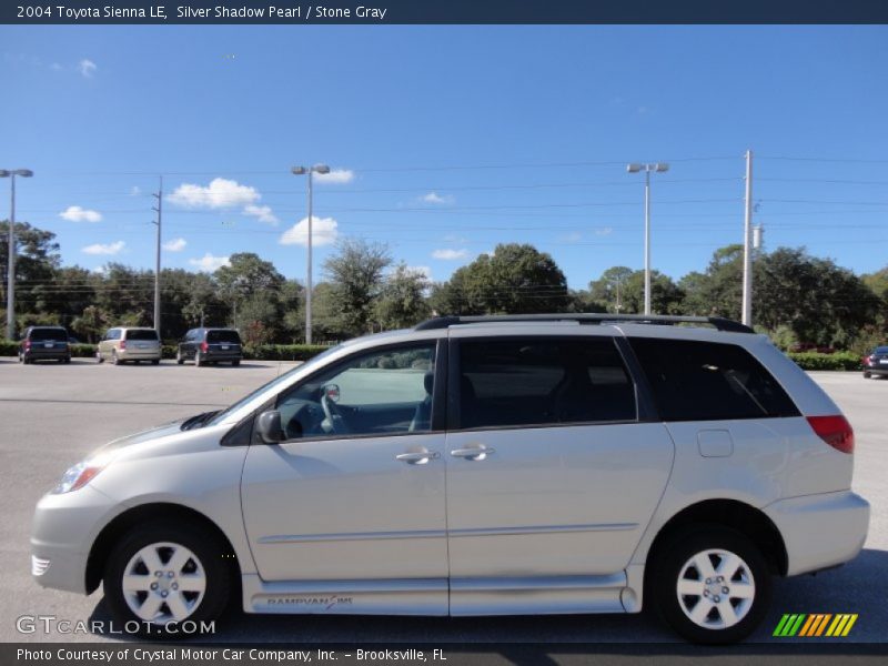 Silver Shadow Pearl / Stone Gray 2004 Toyota Sienna LE