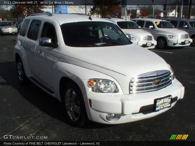 Arctic Ice White / Ebony 2011 Chevrolet HHR LT