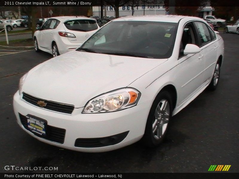 Summit White / Ebony 2011 Chevrolet Impala LT