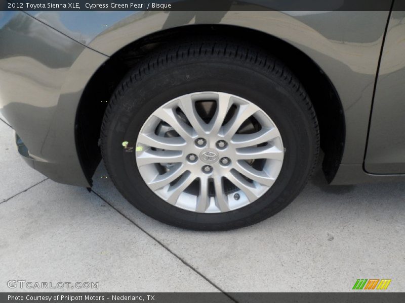  2012 Sienna XLE Wheel