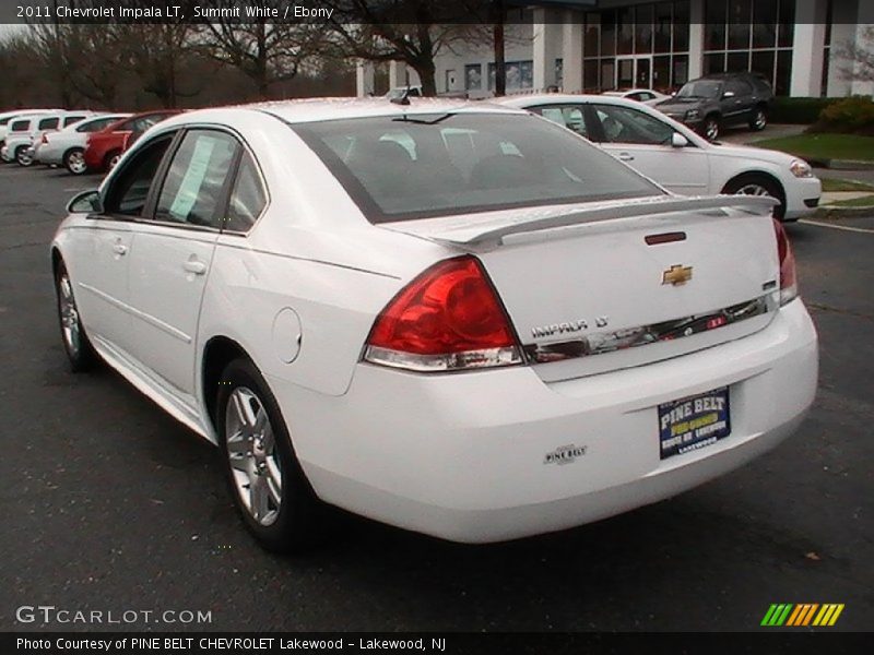 Summit White / Ebony 2011 Chevrolet Impala LT