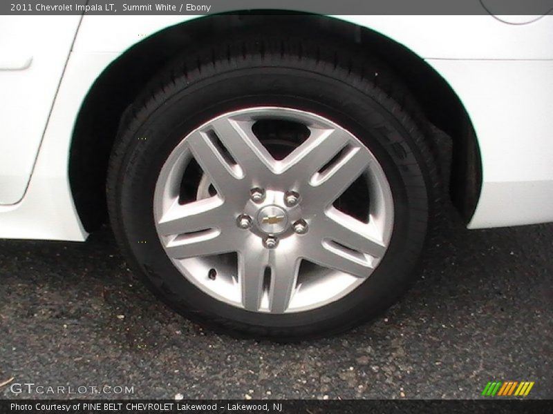 Summit White / Ebony 2011 Chevrolet Impala LT