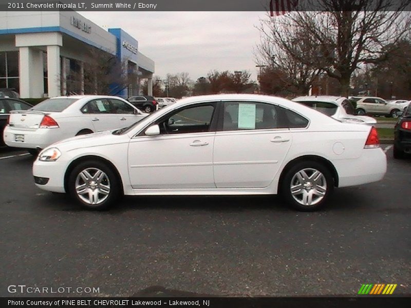 Summit White / Ebony 2011 Chevrolet Impala LT