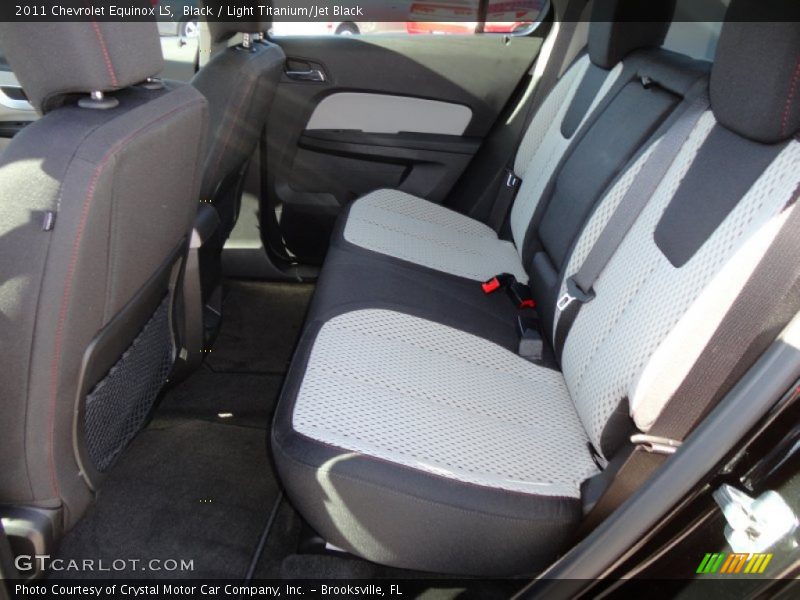 Black / Light Titanium/Jet Black 2011 Chevrolet Equinox LS
