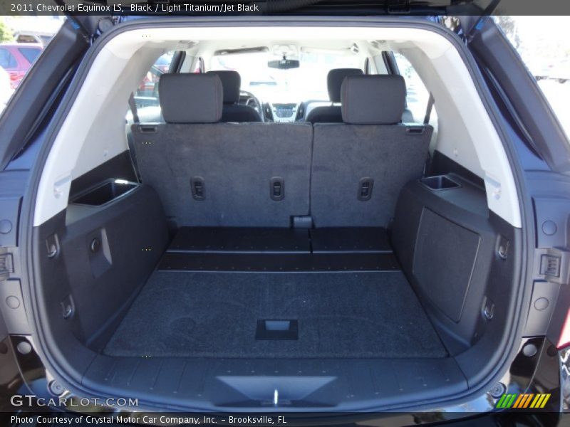 Black / Light Titanium/Jet Black 2011 Chevrolet Equinox LS