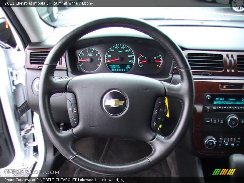 Summit White / Ebony 2011 Chevrolet Impala LT
